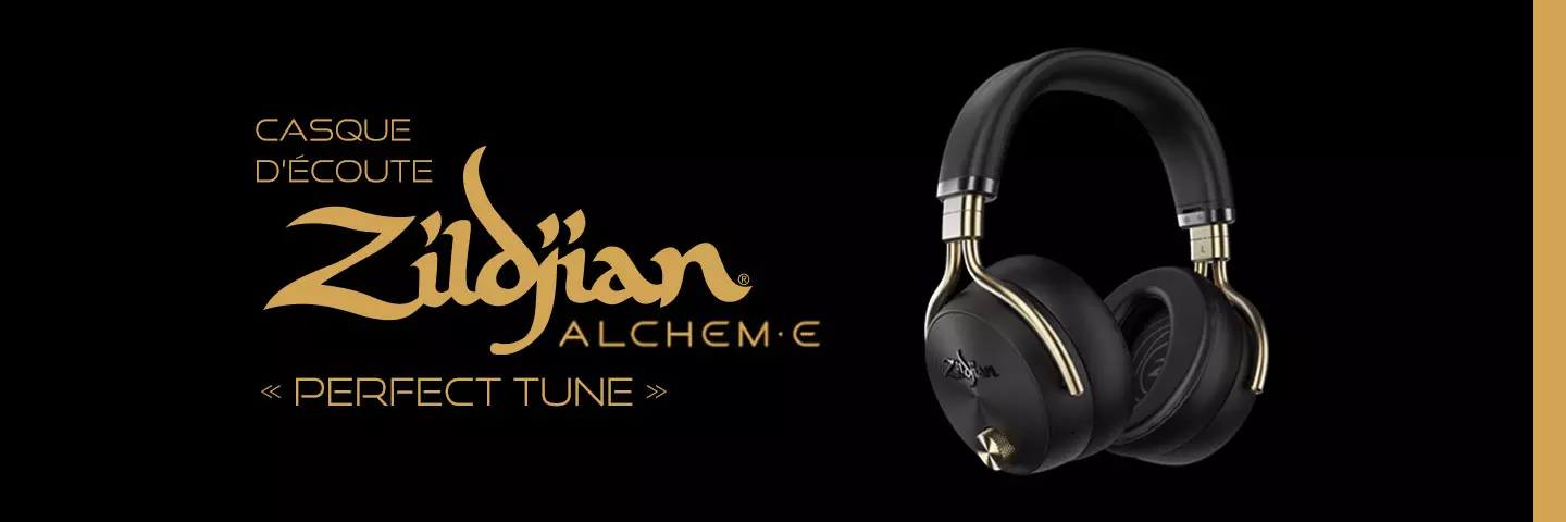 Casque dcoute Zildjian ALCHEM-E  Perfect Tune 